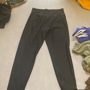 Black athletic tights